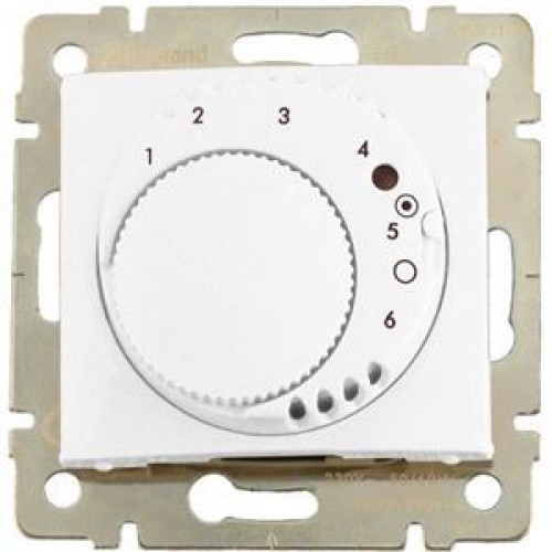 Термостат - для систем теплых полов. Цвет Белый. Legrand Valena Classic (Легранд Валена Классик). 770091