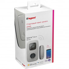Стартовый Smart комплект умного дома. Цвет Алюминий. Valena Allure NETATMO. 752796