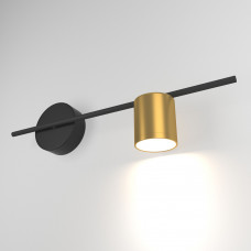 Настенный светильник Acru LED черный/золото