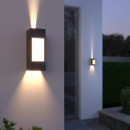 Уличный настенный светодиодный светильник 1638 TECHNO LED