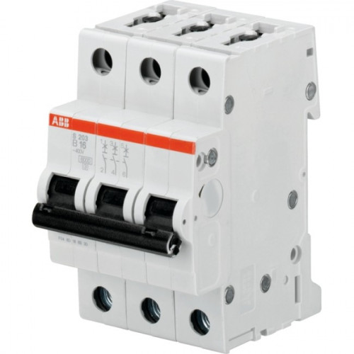 Автоматический выключатель 3-полюсный ABB S203 B 40A (автомат)