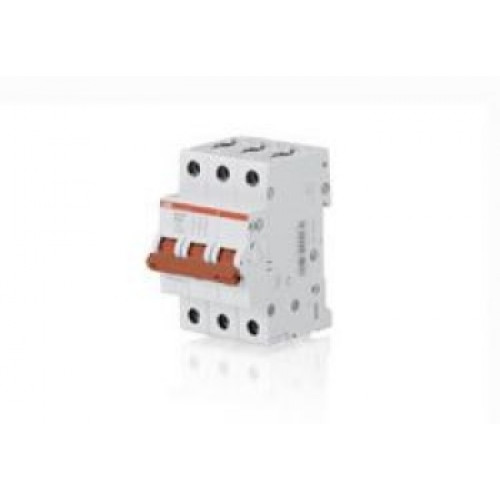 Рубильник модульный ABB SHD, 3 полюса, 25A, ширина 3 DIN-модуля