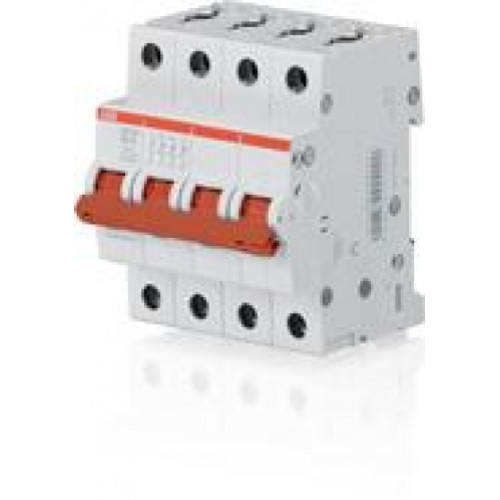 Рубильник модульный ABB SHD, 4 полюса, 50A, ширина 4 DIN-модуля