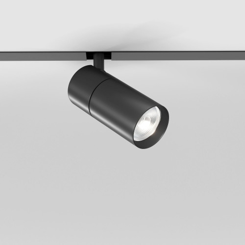 Трековый светильник Slim Magnetic R01 6W 4200K черный