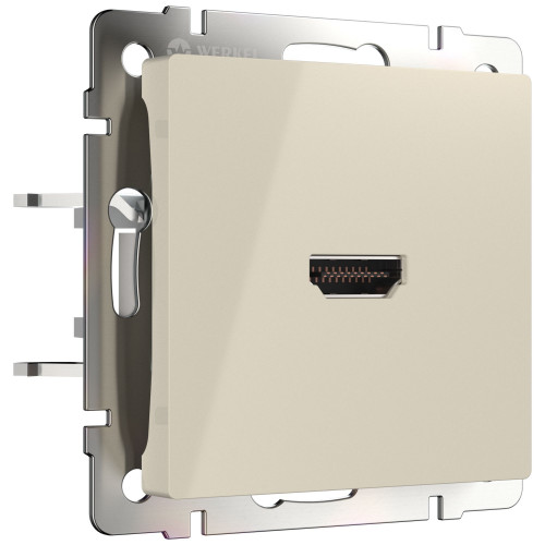 Розетка HDMI слоновая кость
