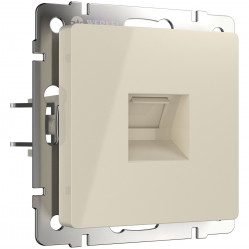 Розетка Ethernet RJ-45 слоновая кость